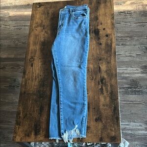 Super skinny ankle high rise